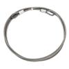 DGOL 2 Packs 5/32 inch (4mm) 304 Stainless Steel Coated Luggage Security Lock Double Loop End Bicycle Safety Cable Wire Length 55 inch view 2