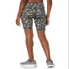 Core 10 Women's All Day Comfort 9" Bike Short, Green/Pink, Camo Print, X-Large view 2