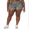Core 10 Women's All Day Comfort 3" Bike Short, Green/Pink, Camo Print, Medium view 1