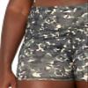 Core 10 Women's All Day Comfort 3" Bike Short, Green/Pink, Camo Print, Medium view 3