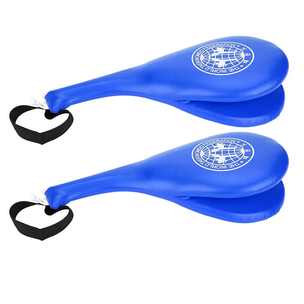 1 Pcs Kick Target Pads Taekwondo Karate Kickboxing MMA Practice Double Kicking Paddle Martial Arts Equipment Punch Pads for Taekwondo for Sports Karate, Taekwondo