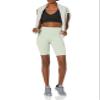 Core 10 Women's All Day Comfort 9" Bike Short, Green, X-Small view 4