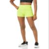 Core 10 Women's All Day Comfort 3" Bike Short, Neon Yellow, Medium view 1