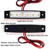 10 Pack Marine Boat LED Navigation Cabin Deck Courtesy Light Stern Transom Lights 12V for Boating Kayak Yacht, Dinghy, Sailboat, Pontoons, Freighters, Hovercrafts, Hunting & Fishing (White) view 4