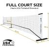 A11N SPORTS Portable Pickleball Net System, Designed for All Weather Conditions with Steady Metal Frame and Strong PE Net, Regulation Size Net with Carrying Bag view 3
