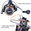Sougayilang Carp Fishing Reel5+1 Shielded Stainless Steel BB-Carbon Fiber Drag Carp Reels, for Saltwater or Freshwater Spinning Reels, Fishing Reels-6000 view 4