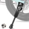 LEICHTEN Kickstand for Kids Bike, Kids Bike Kickstand for 12 Inch Wheel Children's Bicycle Single-Side Kick Stand Rear Mount Bikes Support Racks, Black, Non-adjustable view 1