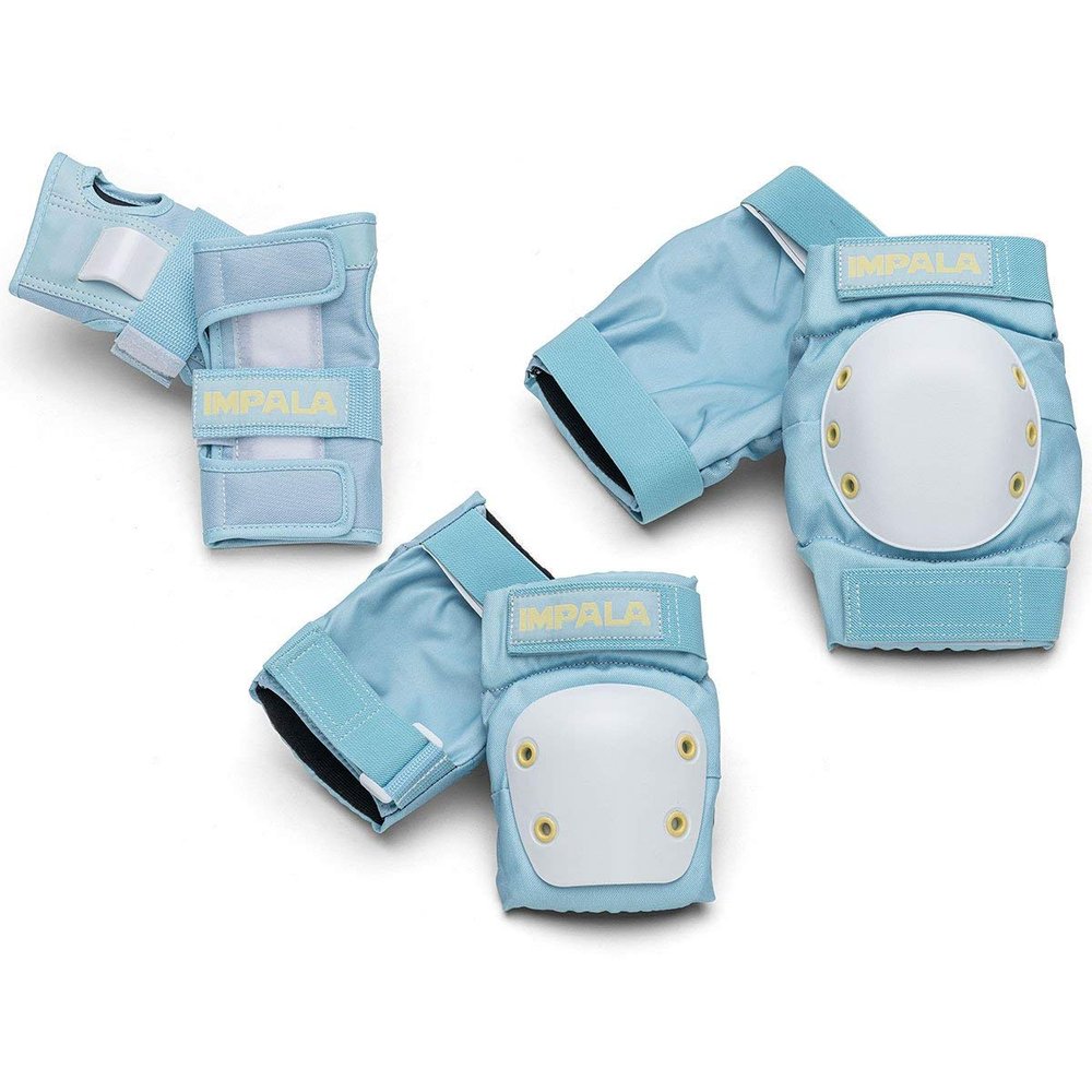 Impala Rollerskates Protective Set Sky Blue/Yellow MD