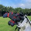 Golf Iron Head Covers Set Iron Headcover Wedge Cover Golf Iron Club Cover USA American Flag for PXG0311 view 2