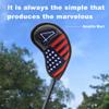 Golf Iron Head Covers Set Iron Headcover Wedge Cover Golf Iron Club Cover USA American Flag for PXG0311 view 3