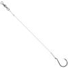 10pcs Extra Strong Offset Circle Hooks Saltwater,Fishing Hook Rig,Sport Fishing Hooks with Leader Black Nickel Coated High Carbon Steel Octopus Fishing Hooks-Size 1#-10/0# (Hooks with Leader, 1/0#) view 2