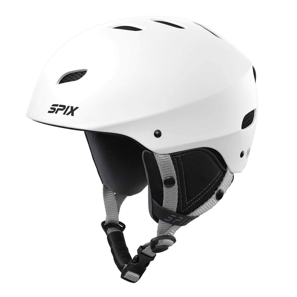 SPIX Ski Helmet Snowboard Helmet - ASTM Safety Standard Size Adjustable for Adults Youth Men and Women (S, White)