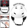 SPIX Ski Helmet Snowboard Helmet - ASTM Safety Standard Size Adjustable for Adults Youth Men and Women (S, White) view 4