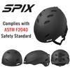 SPIX Ski Helmet Snowboard Helmet - ASTM Safety Standard Size Adjustable for Adults Youth Men and Women (S, Black) view 2