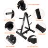 Luwint Weight Plate Tree Rack with Barbell Storage for Home Gym view 4