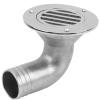 VGEBY Boat Floor Drain, Steel Marine Flush Drain 90 Degree Boat Floor Deck Water Drain Marine Boat Hardware Accessories(32mm) Boat Deck Drain view 2