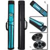BY SPORTS 2x2 Hard cue case Oval Pool Cue Billiard Stick Carrying Case view 1