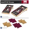 Wild Sports 2' x 4' Wood Tournament Cornhole Set - Direct Printed - Florida State Seminoles- perfect for Backyard, Beach, Park, Tailgates, Outdoors and Indoors view 2