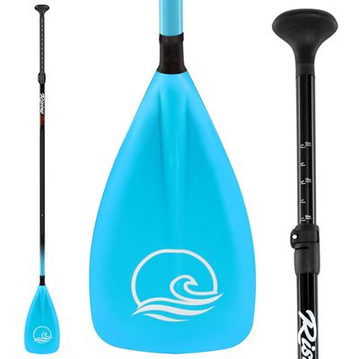 SereneLife Stand Up Paddle-Board Adjustable Paddle - Adjustable Water Paddle Oar for SLSUPB518 Rising Flow Inflatable SUP Stand Up Water Paddle-Board - SereneLife PRTSLSUPB518PDL
