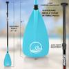 SereneLife Stand Up Paddle-Board Adjustable Paddle - Adjustable Water Paddle Oar for SLSUPB518 Rising Flow Inflatable SUP Stand Up Water Paddle-Board - SereneLife PRTSLSUPB518PDL view 2
