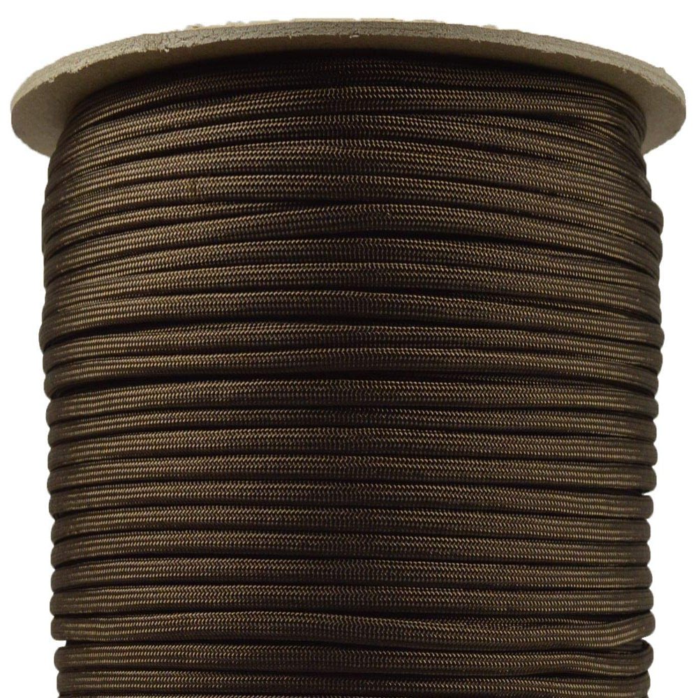 Acid Brown - 1,000 Foot Spools - 250 Foot spools - 100 feet Hank - 50+ Colors - Veteran Owned
