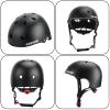 CELOID Kids Helmet Pad Set,Adjustable Kid Skateboard Bike Helmet Knee & Elbow Pads Wrist Guards 5-8 years Child Protective Gear Set for Girls Boys Bicycle Bike Roller Skating Scooter Rollerblade Sport view 2