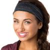 Hipsy PLUS Size, Adjustable & Stretchy Xflex Wide Headbands for Women Girls & Teens (Black/Black Floral/Charcoal PLUS Size Xflex 3pk) view 4