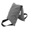 Yoga Sand Bags for Working Out - Reinforced Nylon Fabric Exercise Weight Bag with Double Handles for Secure Grip - Weighted Fitness Equipment for Yoga, Pilates & Training - Made in USA, Charcoal view 1