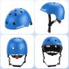 CELOID Kids Helmet Pad Set,Adjustable Kid Skateboard Bike Helmet Knee & Elbow Pads Wrist Guards 5-8 Years Kids Protective Gear Set for Girls Boys Bicycle Bike Roller Skating Scooter Rollerblade Sport view 2