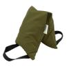 Yoga Sand Bags for Working Out - Reinforced Nylon Fabric Exercise Weight Bag with Double Handles for Secure Grip - Weighted Fitness Equipment for Yoga, Pilates & Training - Made in USA, Olive view 1