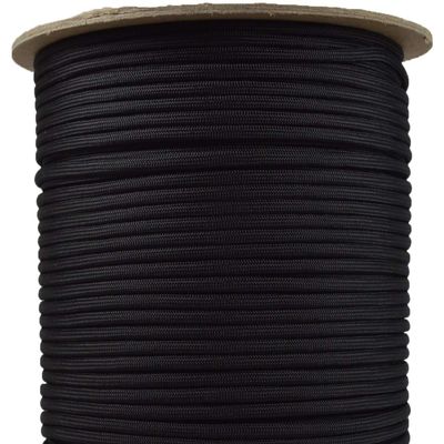 Black - 1,000 Foot Spools - 250 Foot spools - 100 feet Hank - 50+ Colors - Veteran Owned