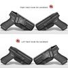 Amberide Glock 17/22/31 IWB Holster, Kydex-Boltaron Inside Waistband Carry, Fits Glock 17 22 31 Gen 1-5, Secure Retention, Low-Print Concealed Carry, Adjustable 0-30 Cant view 2