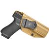 Amberide Glock 17/22 / 31 IWB Holster, Kydex-Boltaron Inside Waistband Holster for Glock 17, Glock 22 & Glock 31 Pistols, Gen 15, Secure Retention, 030 Adjustable Cant view 1