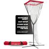 PowerNet Setting Volleyball Training Net, Portable Training Equipment for Setters, Adjustable Height Indoor Outdoor Volleyball Net for Backyard or Gym, Drawstring Ball Release view 1
