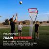 PowerNet Setting Volleyball Training Net, Portable Training Equipment for Setters, Adjustable Height Indoor Outdoor Volleyball Net for Backyard or Gym, Drawstring Ball Release view 4