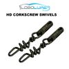 Lobo Lures 750lb Quick Release Big Game Marlin Fishing Heavy Duty Aussie Style Ball Bearing Dredge Corkscrew Swivels (Single) view 2