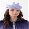 Little Adventures Adult Soft Princess and Queen Crowns One Size Fits Most (Purple Butterfly Fairy Crown) view 2