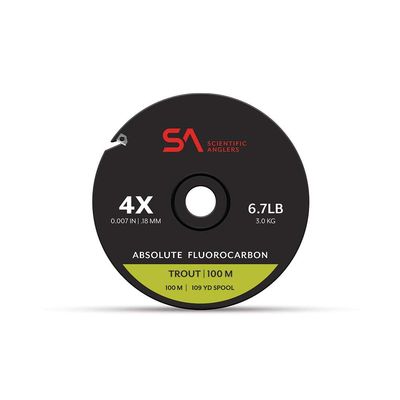 Scientific Anglers Absolute Fluorocarbon Trout Tippet (100M - 6X)