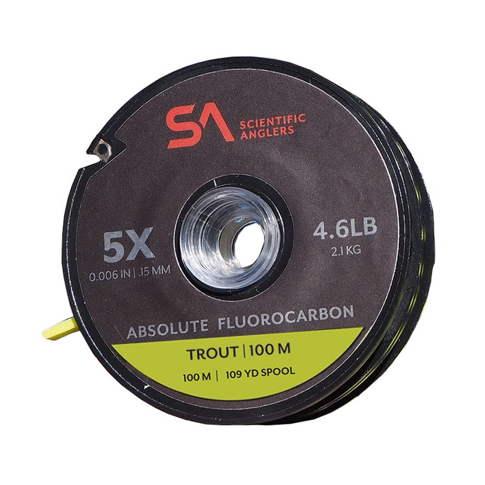 Scientific Anglers Absolute Fluorocarbon Trout Tippet (100M - 5X)