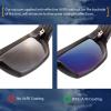 IKON LENSES Replacement Lenses for RB4075 Ray Ban (Polarized) - Fits RayBan RB 4075 Sunglasses (Black) view 4