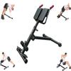 X-Factor Roman Chair Hyper Bench Hyper Extension Bench Full Body Exercise Adjustable Abdominal Strength Training Body Leg Workout view 1