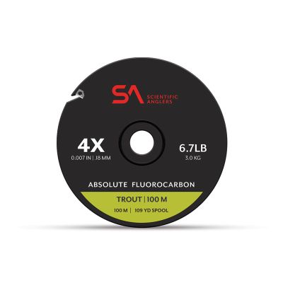 Scientific Anglers Absolute Fluorocarbon Trout Tippet (100M - 3X)