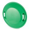 Slippery Racer Downhill Pro Heavy-Duty Cold Resistant Buddy The Elf Adults and Kids Plastic Saucer Disc Snow Sled with Handles, Green, 2 Pack view 4