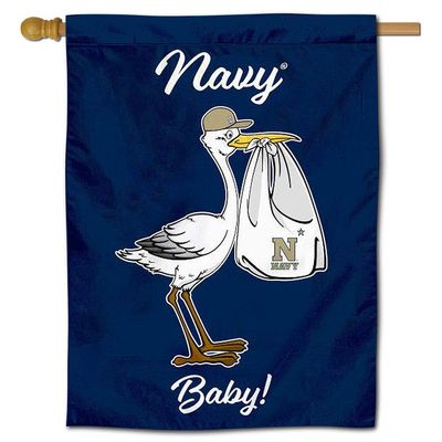 US Navy Midshipmen New Baby Gift Banner Flag