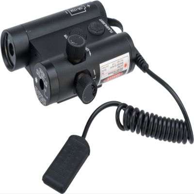 Evike - Matrix Low Profile PEQ Style Green Pointer and LED Illuminator/Designator