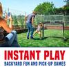 Soccer Net, Kids Pop-up Soccer Goals for Backyard Football Practice & Training, Portable 4 x 3ft view 2