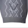 Stacy Adams Men's Sweater, Multi Square Houndstooth Pattern (Medium, GREY2) view 4
