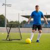 Soozier Soccer Rebounder Net, 3' x 3', Angle Adjustable Portable Training Goal Net with Quick Folding Design, Sturdy Metal Tube view 2