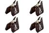 4 Pairs of DiscoBrakes Ceramic Disc Brake Pads Compatible with SRAM Level TLM ULT (Not Level T TL), RED (Monoblock Caliper), Force, Rival, CX1, Apex, HydroR, HRD, S-700, RED 22, Force 22 Disc Brakes view 1