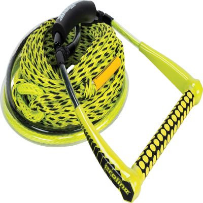 Proline by Connelly Trainer Waterski Rope Package, 13"" Easy-Up EVA Handle, Yellow, 75' (82210001)